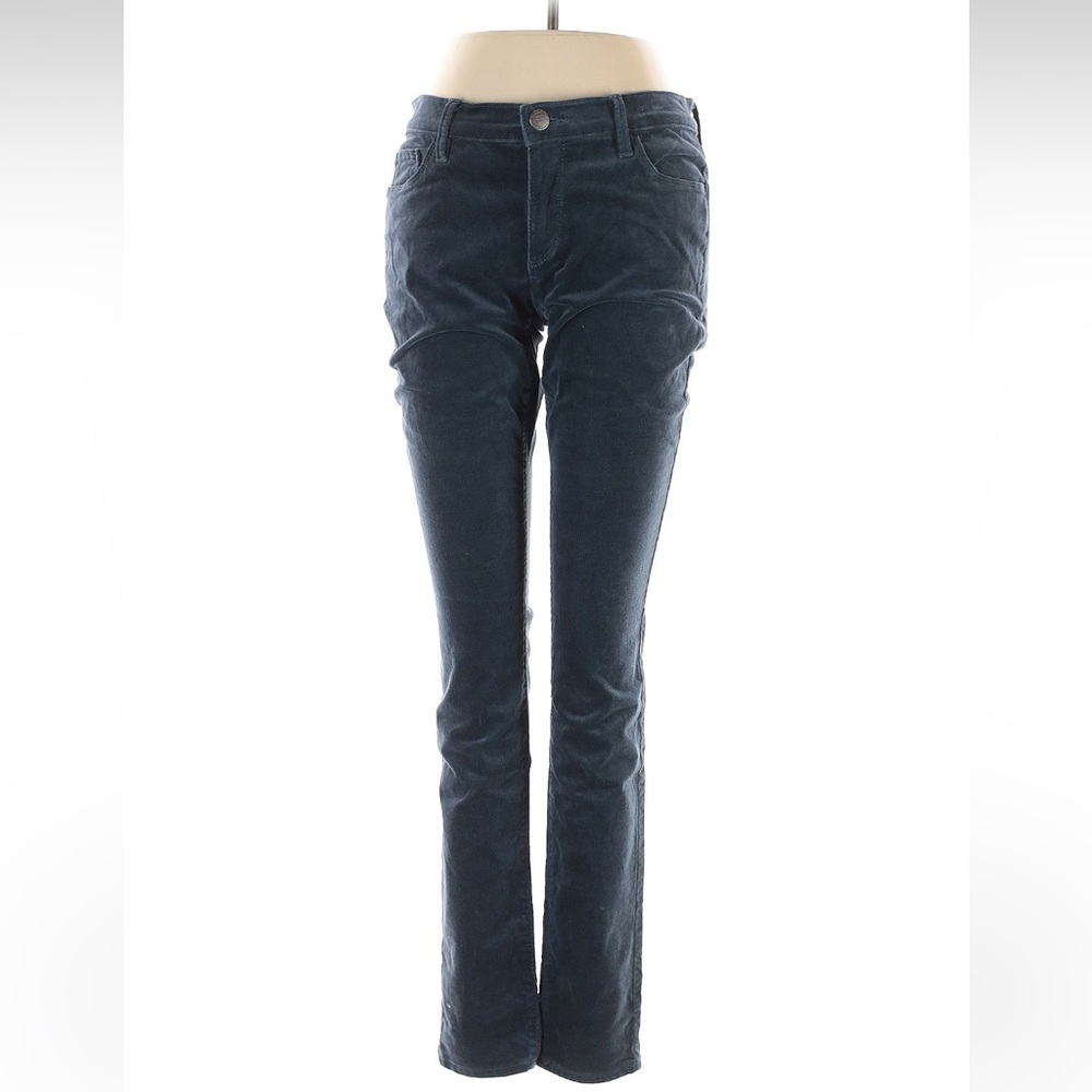Ann Taylor Loft Deep Blue Modern Skinny Corduroy Pants, Size 27/4